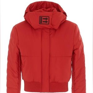 Off-white puffer Bomber Jacket